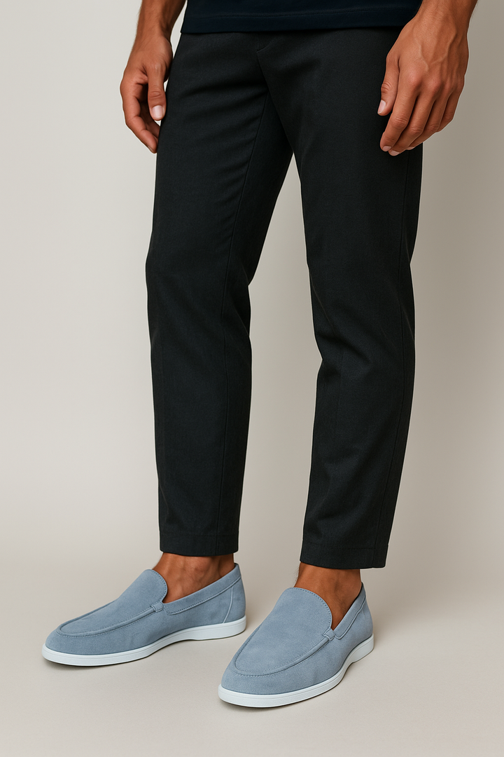 Mocassini eleganti in suede