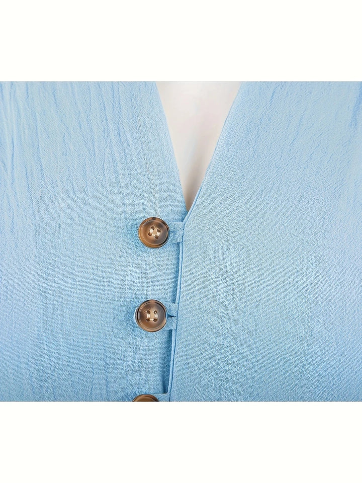Camicia leggera in cotone a maniche lunghe
