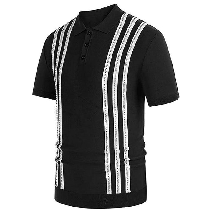 Polo casual a righe