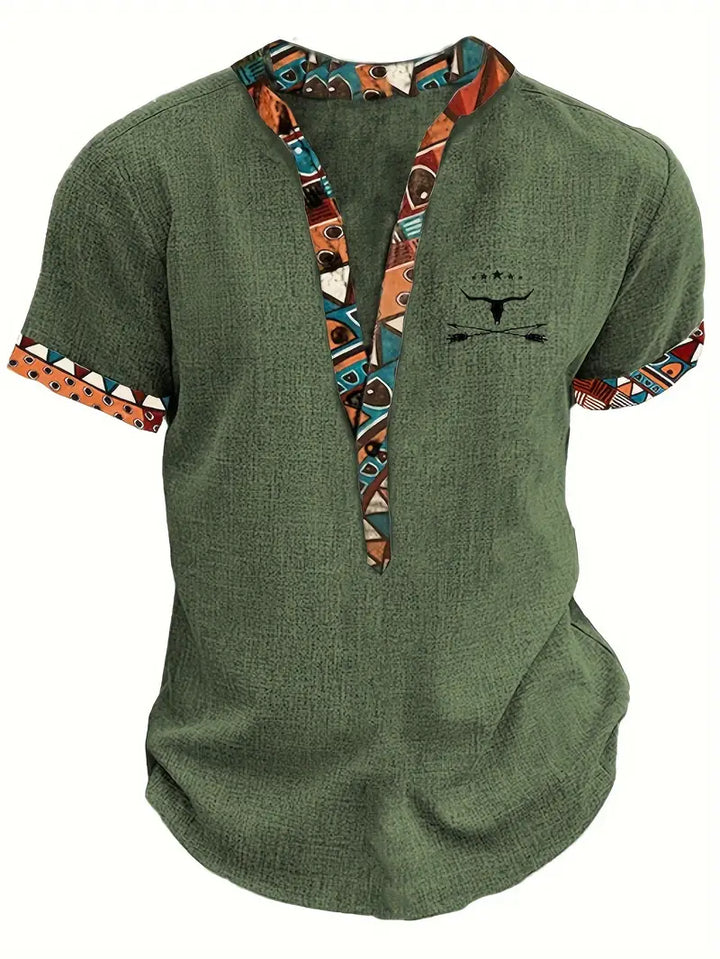 Camicia elegante a maniche corte