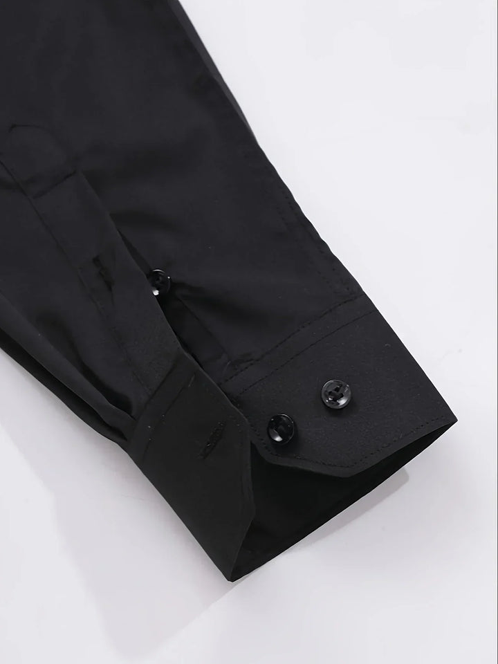 Camicia elegante a maniche lunghe con bottoni