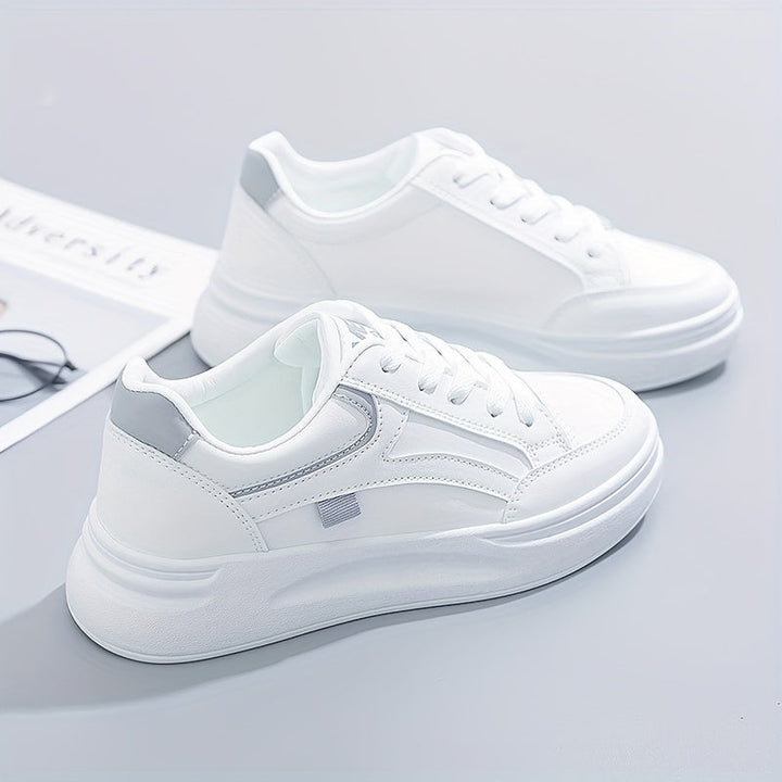 Sneakers bianche chic comfort leggero