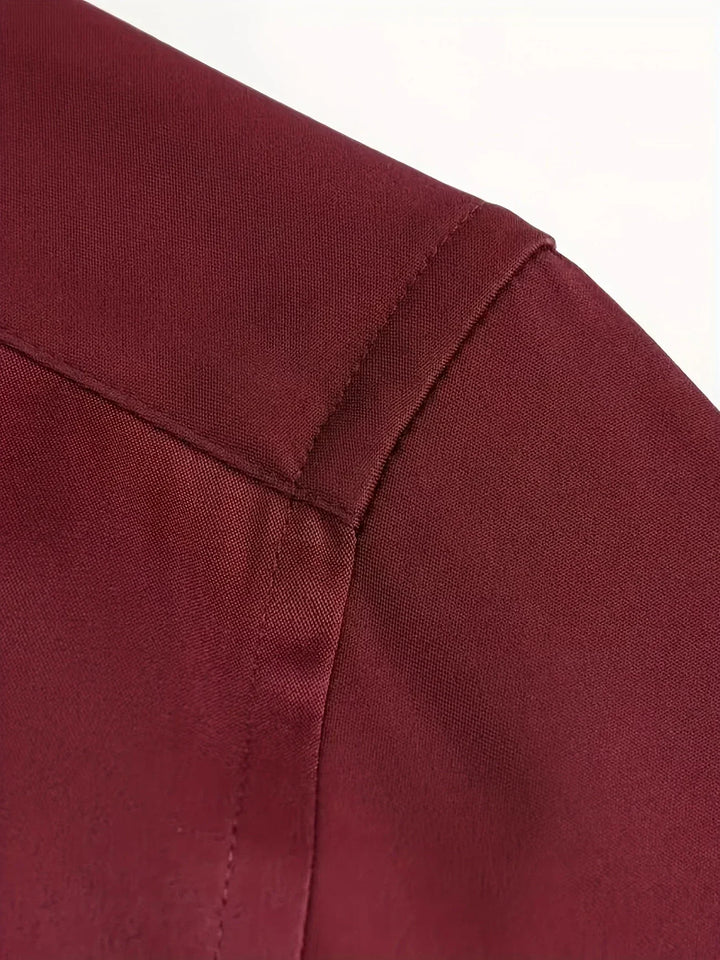 Camicia elegante a maniche lunghe con bottoni