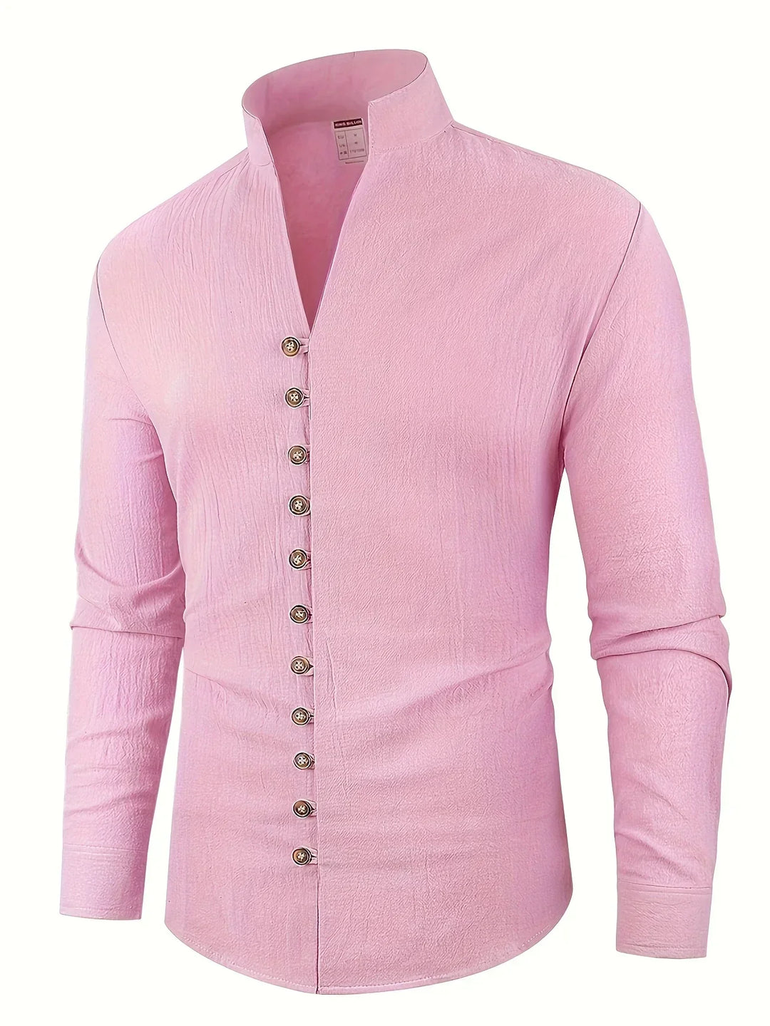 Camicia leggera in cotone a maniche lunghe