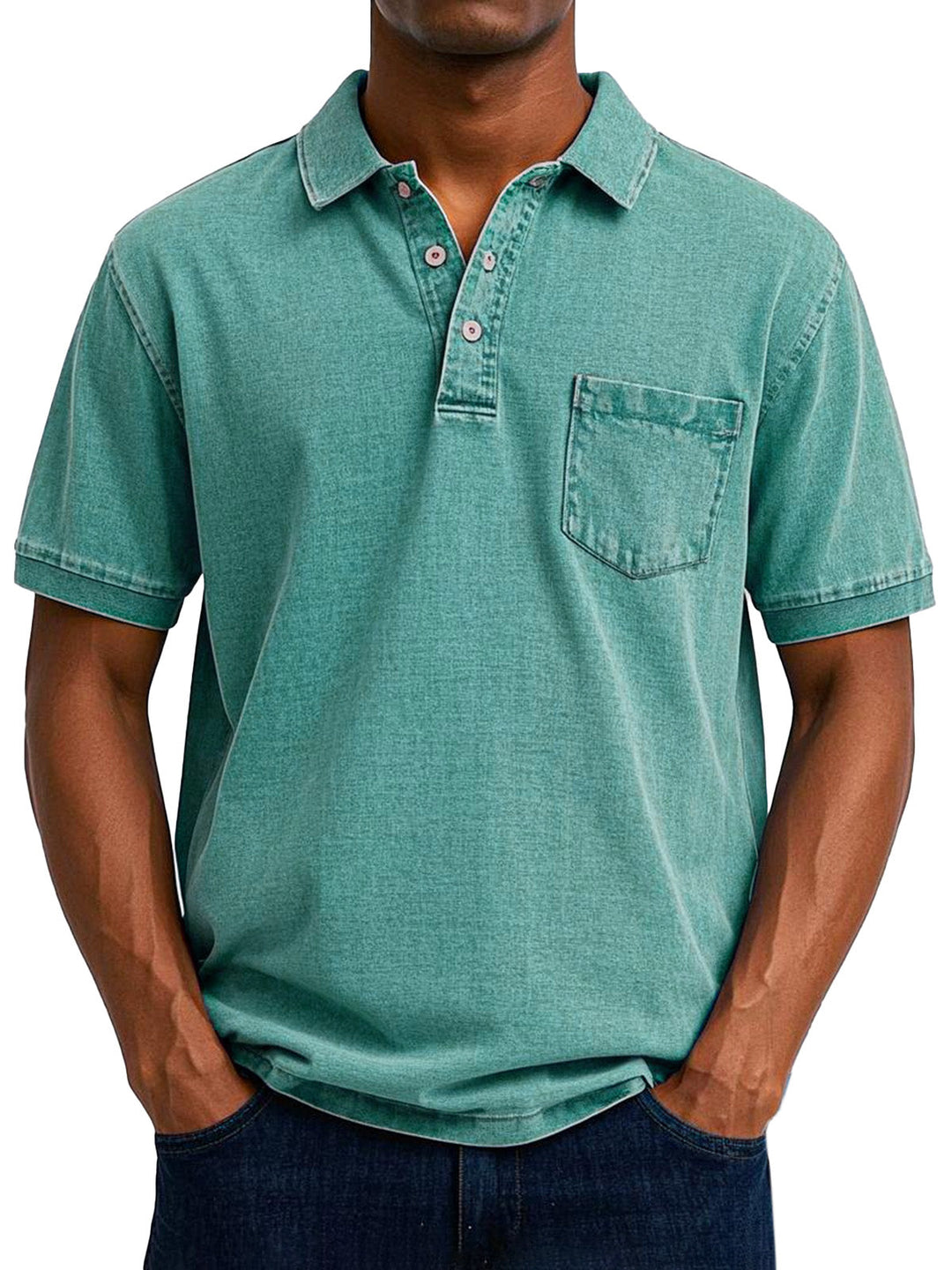 Polo Vintage Casual da Uomo