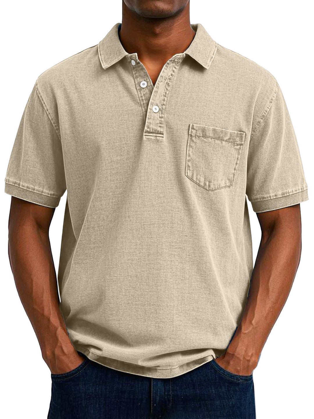 Polo Vintage Casual per Uomo