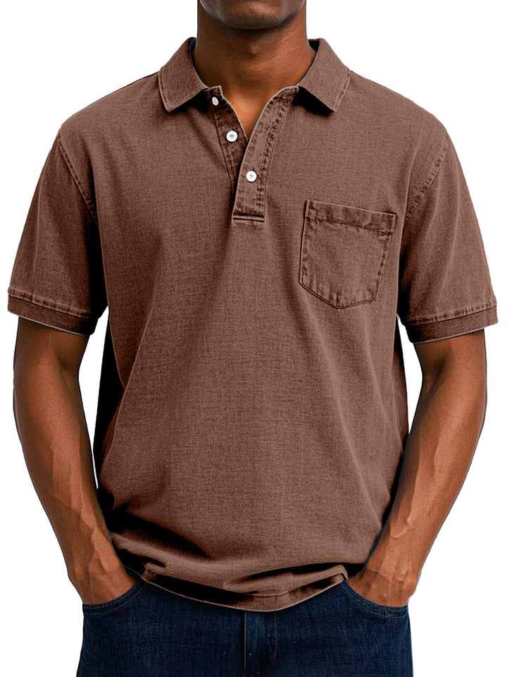 Polo Vintage Casual per Uomo