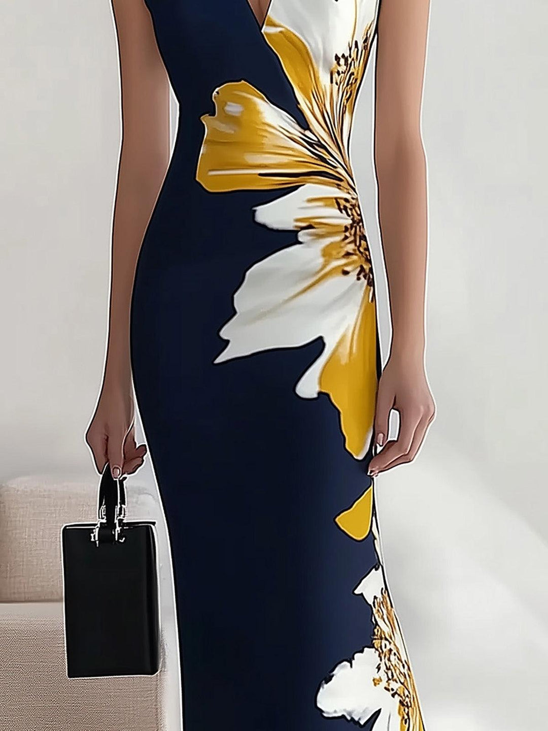 Lily | Abito Midi Elegante da Festival Glamour da Spiaggia
