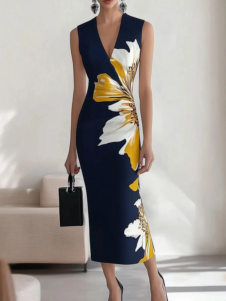 Lily | Abito Midi Elegante da Festival Glamour da Spiaggia