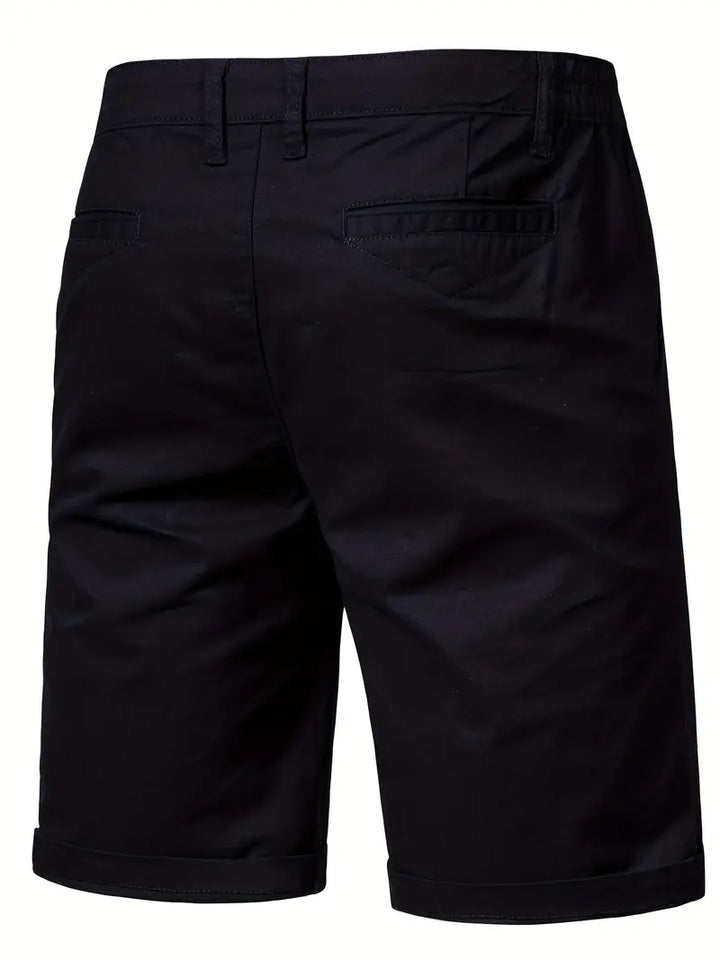 Pantaloni corti in cotone con tasche
