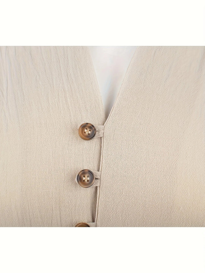Camicia leggera in cotone a maniche lunghe