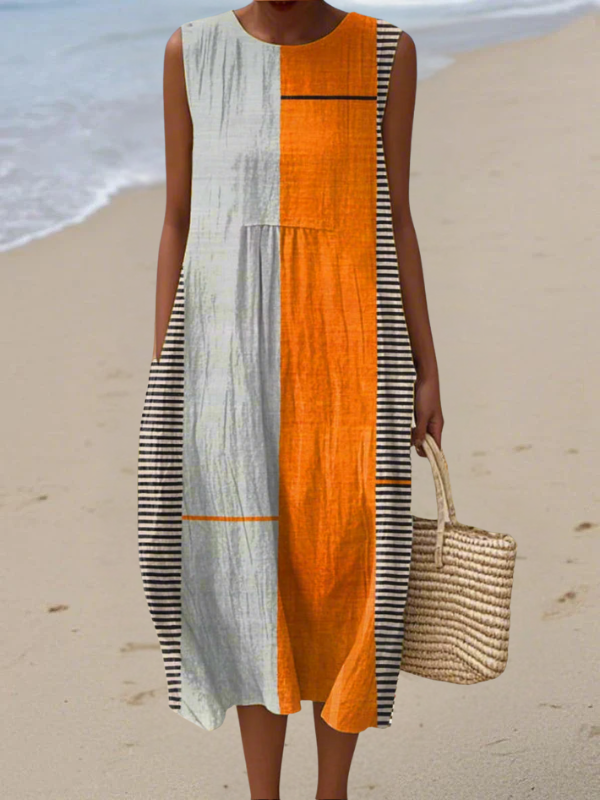 Abito Midi Colorblock May™