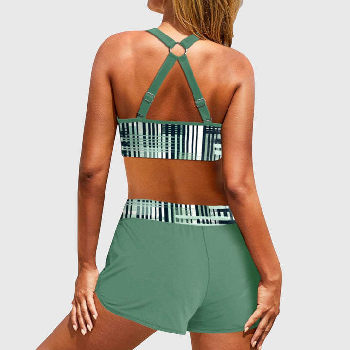 Janelle - Bikini a Vita Alta Righe
