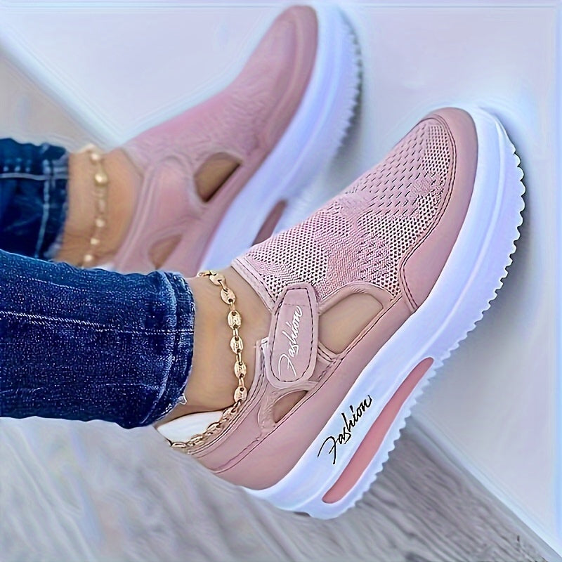 Scarpe da ginnastica traspiranti slip-on con comfort stabile