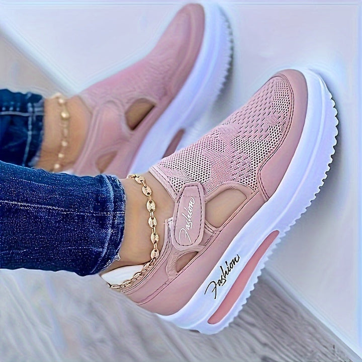 Scarpe da ginnastica traspiranti slip-on con comfort stabile