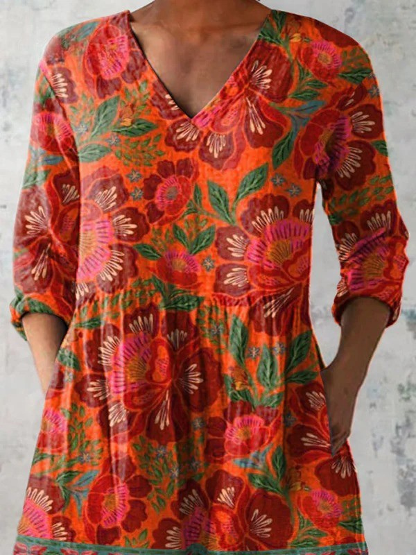 Felicità | Blusa lunga a V