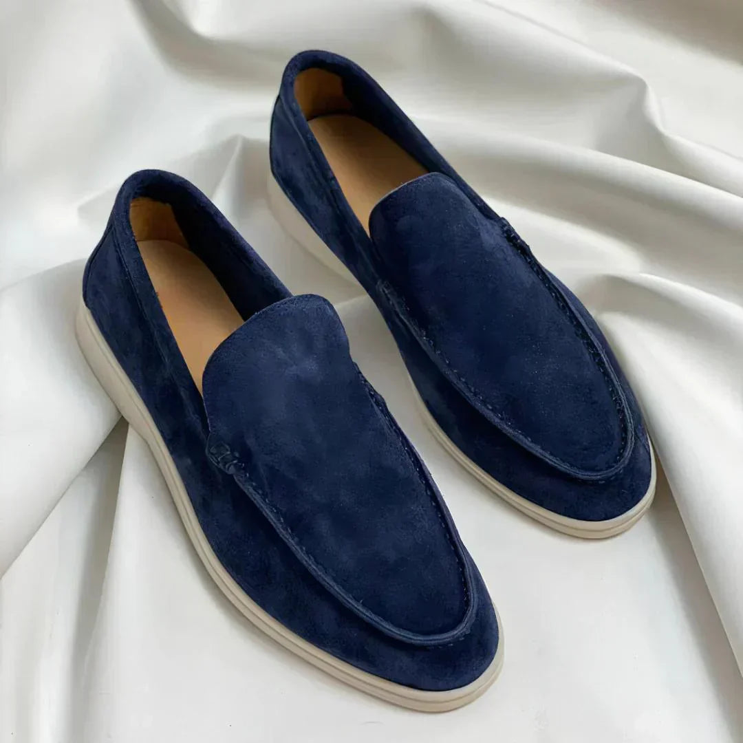 Mocassini eleganti in suede