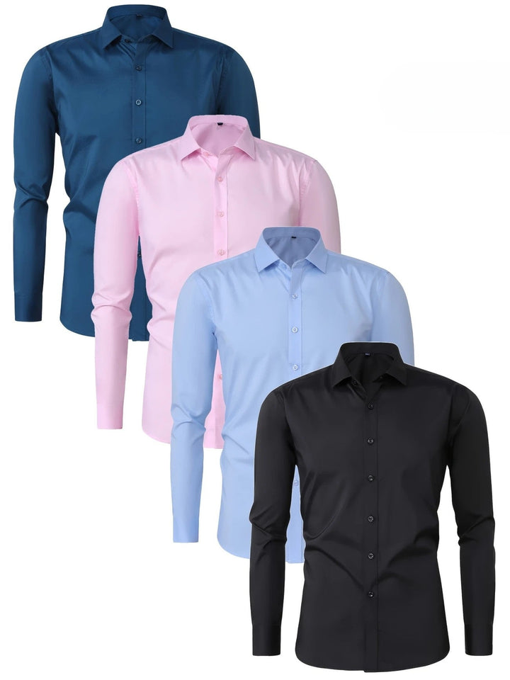 Camicia elegante a maniche lunghe con bottoni