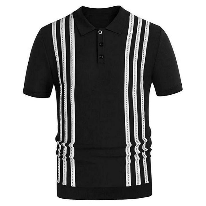 Polo casual a righe