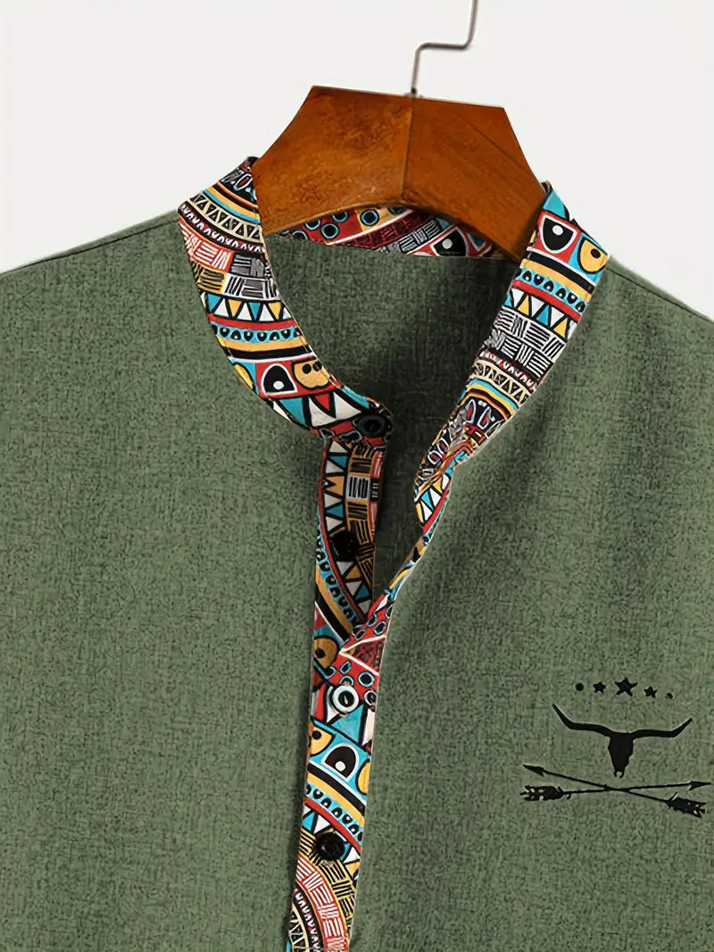 Camicia elegante a maniche corte