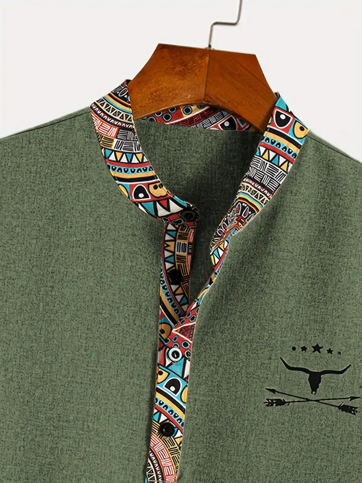 Camicia elegante a maniche corte