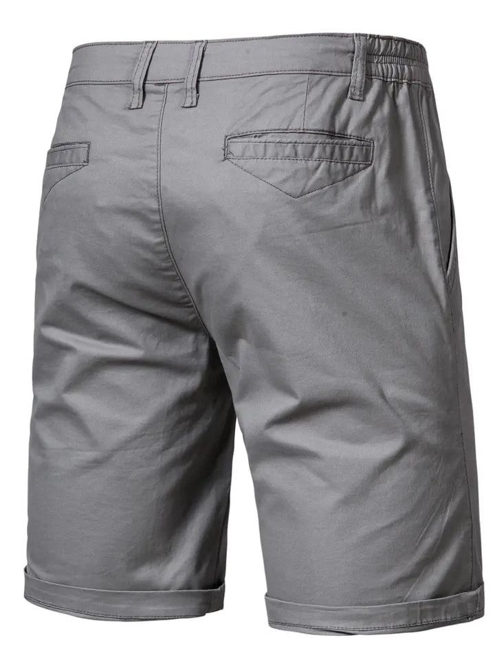 Pantaloni corti in cotone con tasche