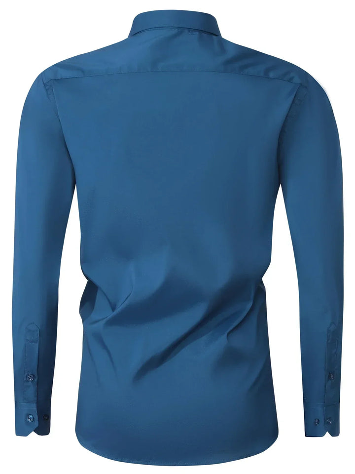 Camicia elegante a maniche lunghe con bottoni