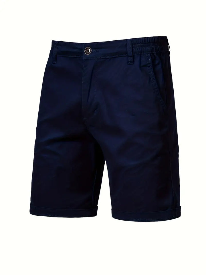 Pantaloni corti in cotone con tasche