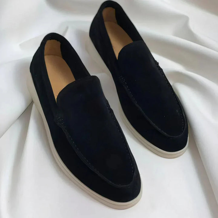 Mocassini eleganti in suede