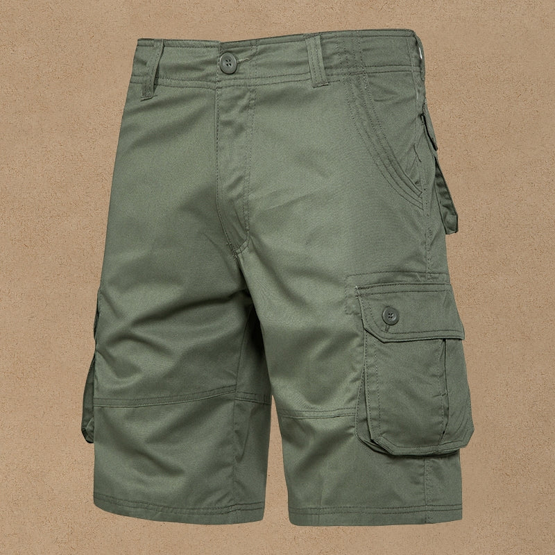 Pantaloni corti estivi comodi con molteplici tasche