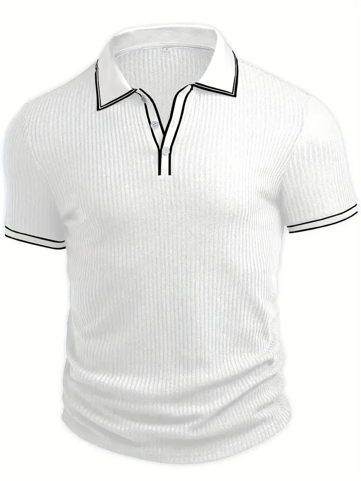 Polo elegante a maniche corte