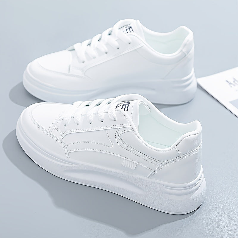 Sneakers bianche chic comfort leggero