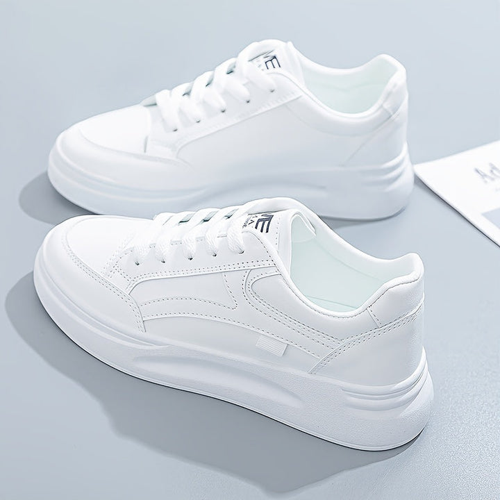 Sneakers bianche chic comfort leggero