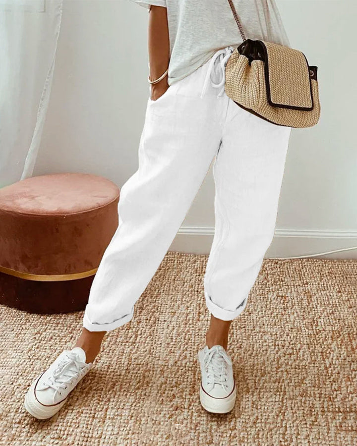 Pantaloni Fluidi Comodi ed Eleganti