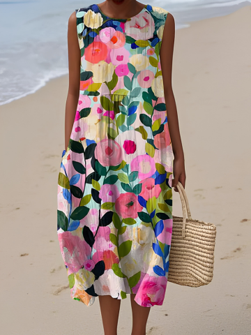 Ava™ Abito Midi Floreale