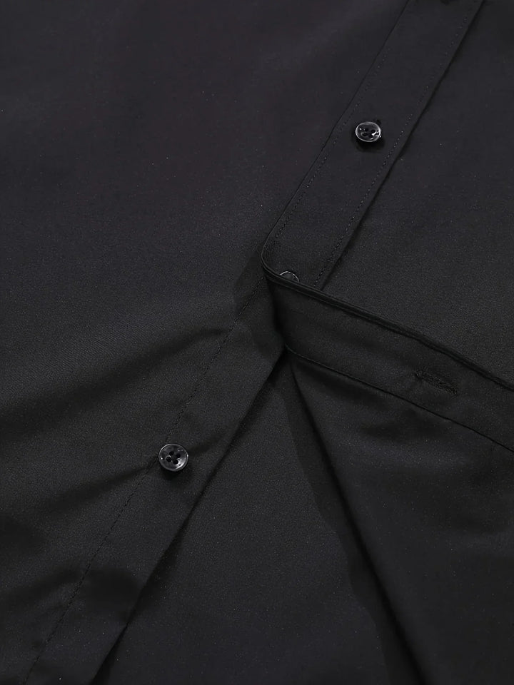 Camicia elegante a maniche lunghe con bottoni