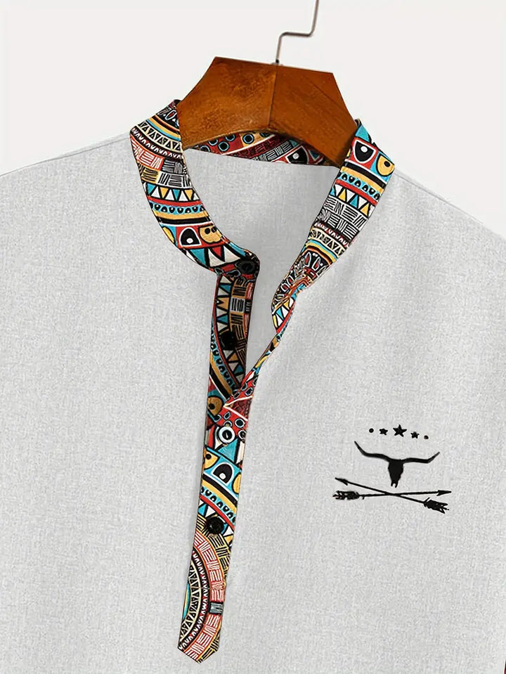 Camicia elegante a maniche corte
