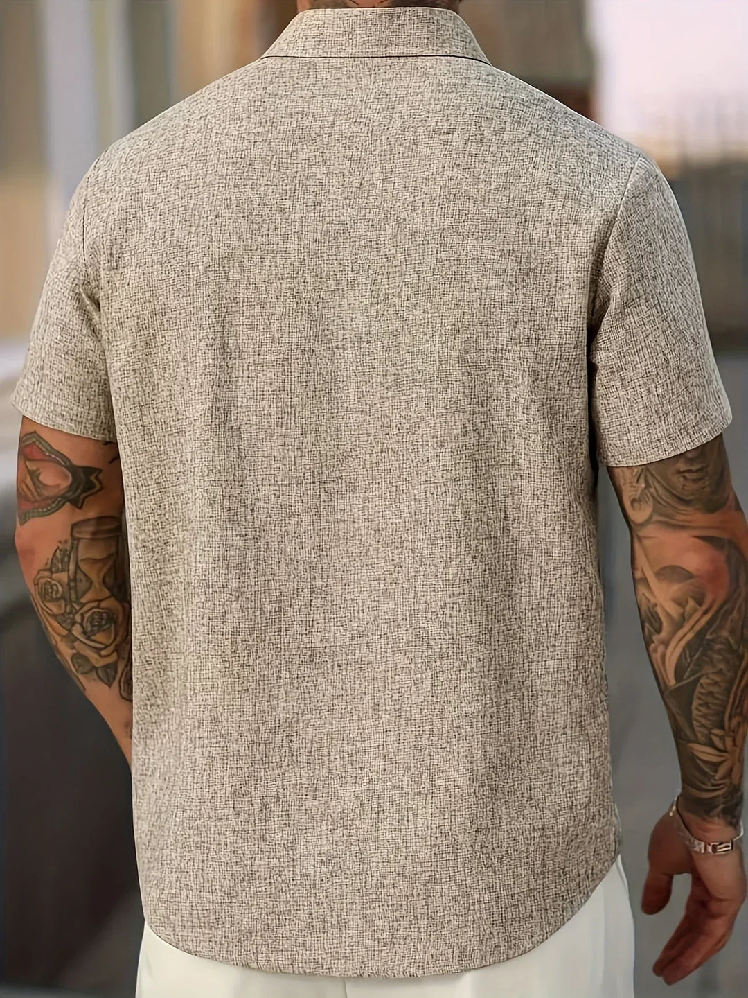 Lenoir | Camicia Elegante a Maniche Corte