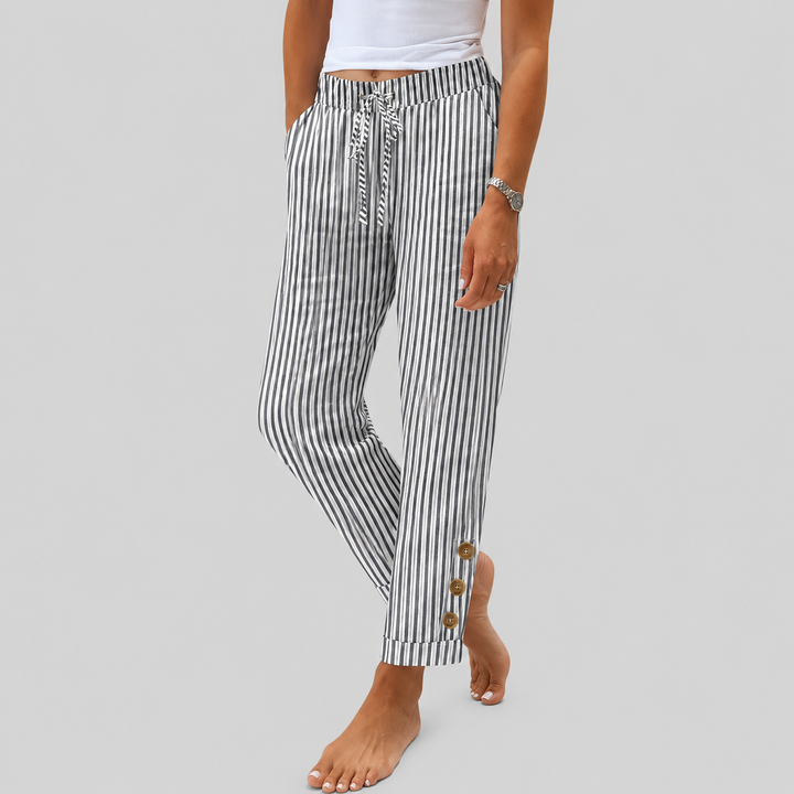 Raquelle - Pantaloni a Righe Casual