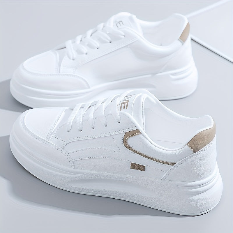 Sneakers bianche chic comfort leggero