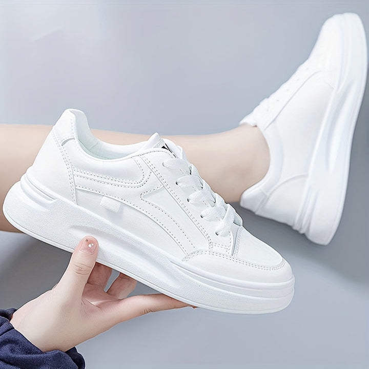 Sneakers bianche chic comfort leggero