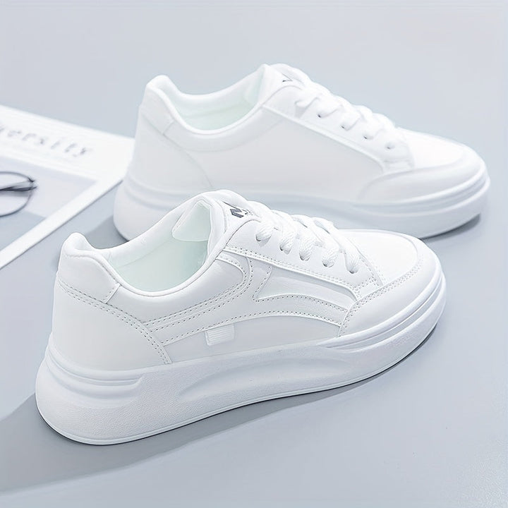 Sneakers bianche chic comfort leggero