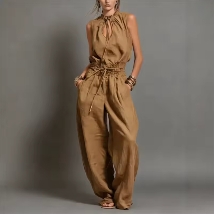 Elariah | Tuta Elegante a Gamba Larga