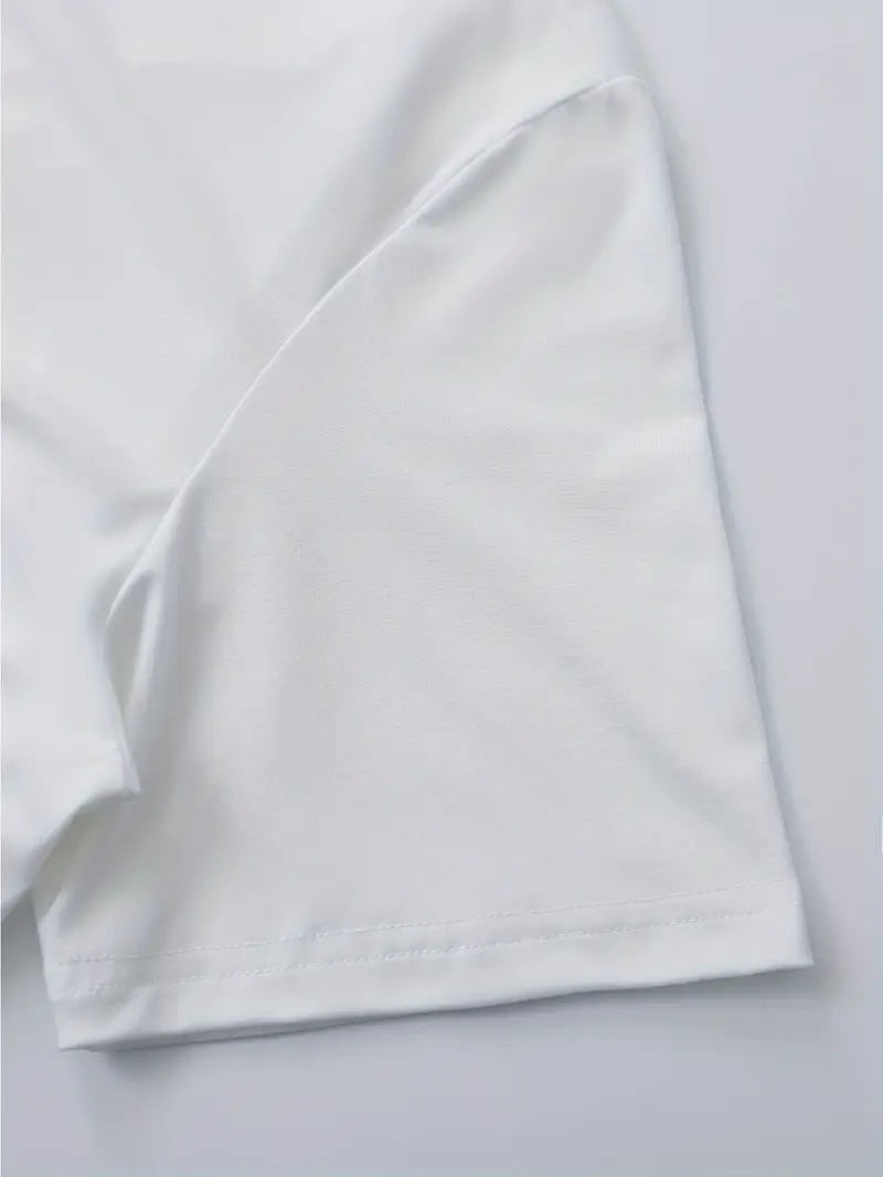 T-shirt alla moda a maniche corte