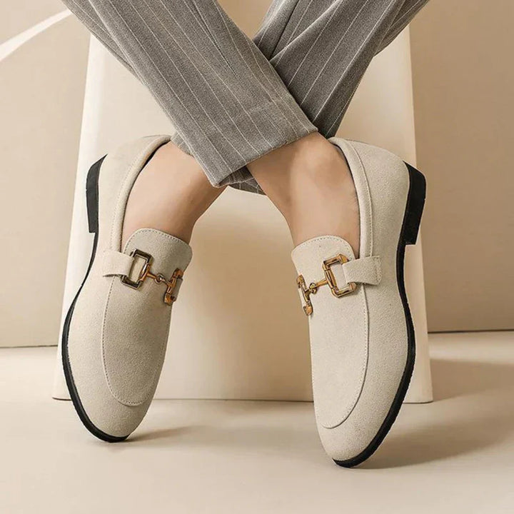 Scarpe di lusso in camoscio
