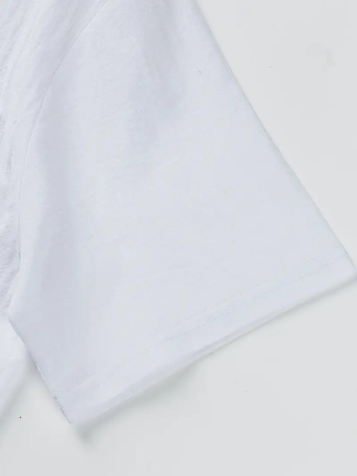 Camicia elegante a maniche corte