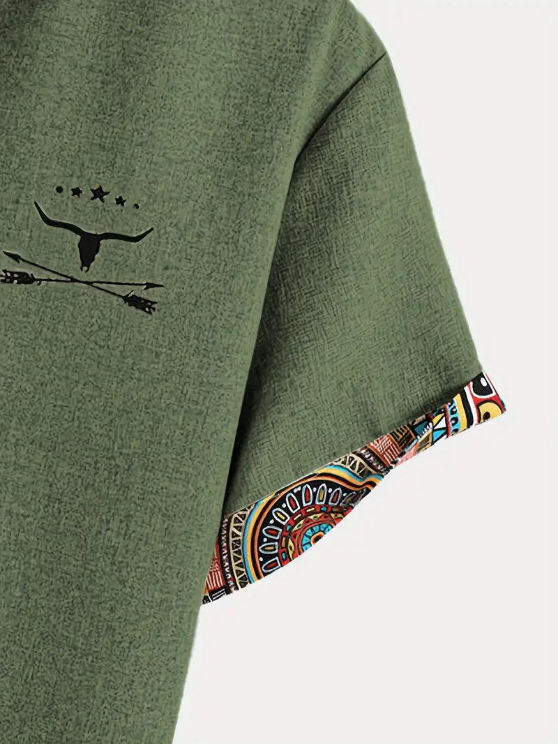 Camicia elegante a maniche corte