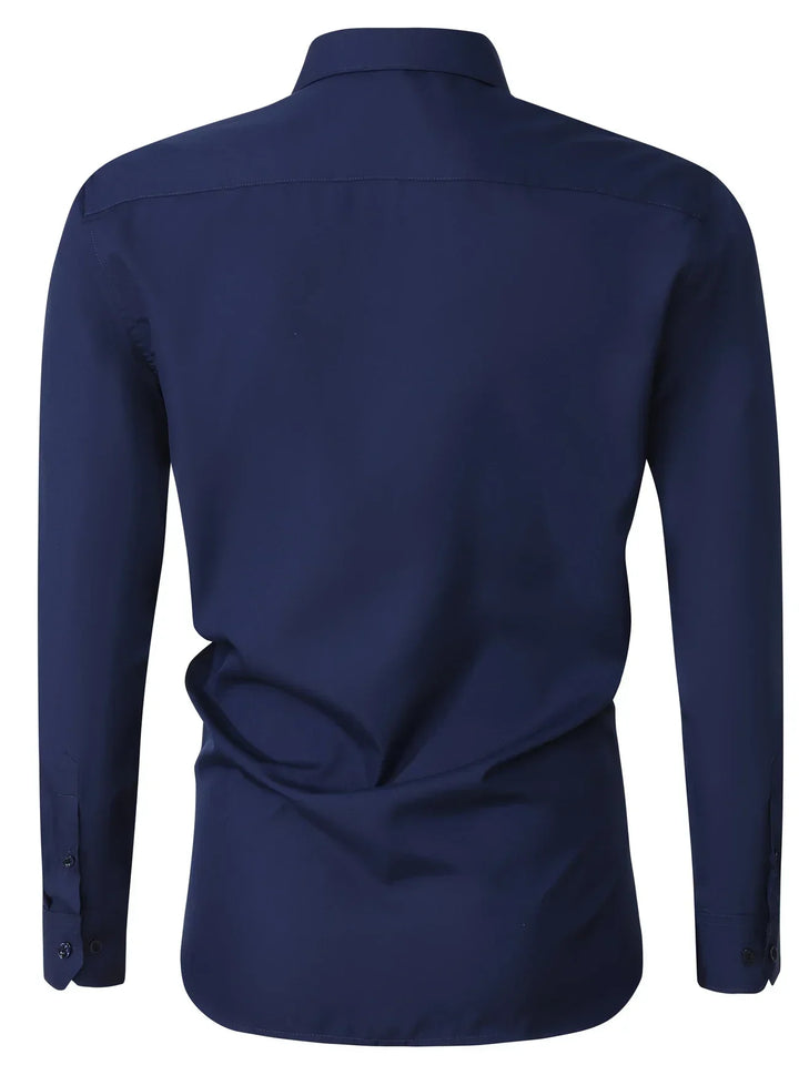Camicia elegante a maniche lunghe con bottoni
