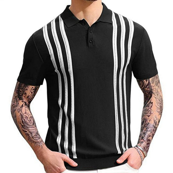Polo casual a righe