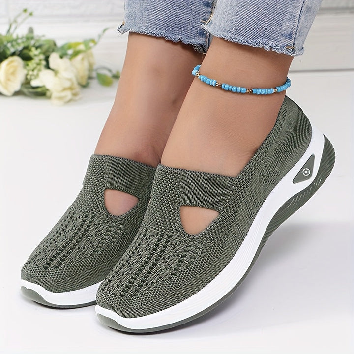 Scarpe sportive facili da indossare, comfort stabile
